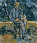 Paul Cezanne Portrait of a Peasant oil painting on canvas